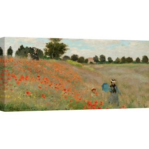 Leinwandbilder. Claude Monet, Mohnfeld bei Argenteuil (detail)