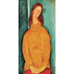 Tableau sur toile. Amedeo Modigliani, Portrait de Jeanne Hébuterne