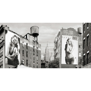 Cuadro en canvas, fotografía. Julian Lauren, Billboards in Manhattan