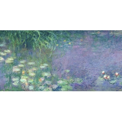 Quadro, stampa su tela. Claude Monet, Mattina (dettaglio I)
