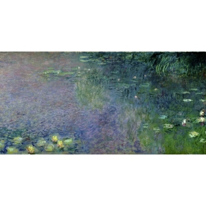 Tableau sur toile. Claude Monet, Matin (détail II)