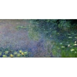 Quadro, stampa su tela. Claude Monet, Mattino (dettaglio II)