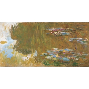 Quadro, stampa su tela. Claude Monet, Laghetto con ninfee