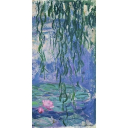 Wall art print and canvas. Claude Monet, Waterlilies III