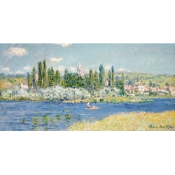 Tableau sur toile. Claude Monet, Vetheuil