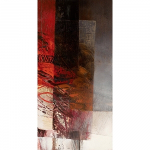Cuadro abstracto moderno en canvas. Giuliano Censini, Paisaje II