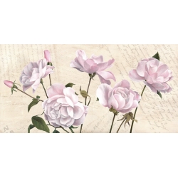 Tableau floral sur toile. Remy Dellal, Classica I