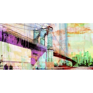Cuadro pop en canvas. Eric Chestier, The Bridge 2.0