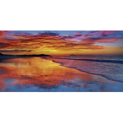 Leinwandbilder. Sonnenuntergang, Nordinsel, Neuseeland