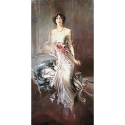 Tableau sur toile. Boldini Giovanni, Madame Eugène Doyen
