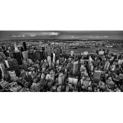 Tableau sur toile. New York City from the Empire State Building