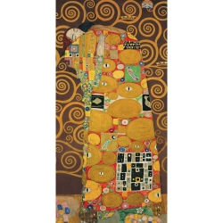 Tableau sur toile. Gustav Klimt, L'Arbre de la Vie (Brown Variation) III