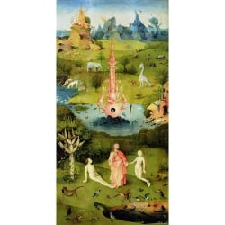 Wall art print and canvas. Hieronymus Bosch, The Garden of Earthly Delights I