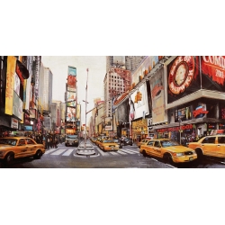 Cuadros New York en canvas. John B. Mannarini, Times Square Perspective