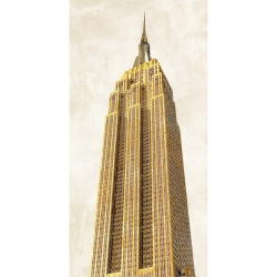 Quadro, stampa su tela. Joannoo, Skyscraper II (Oro)