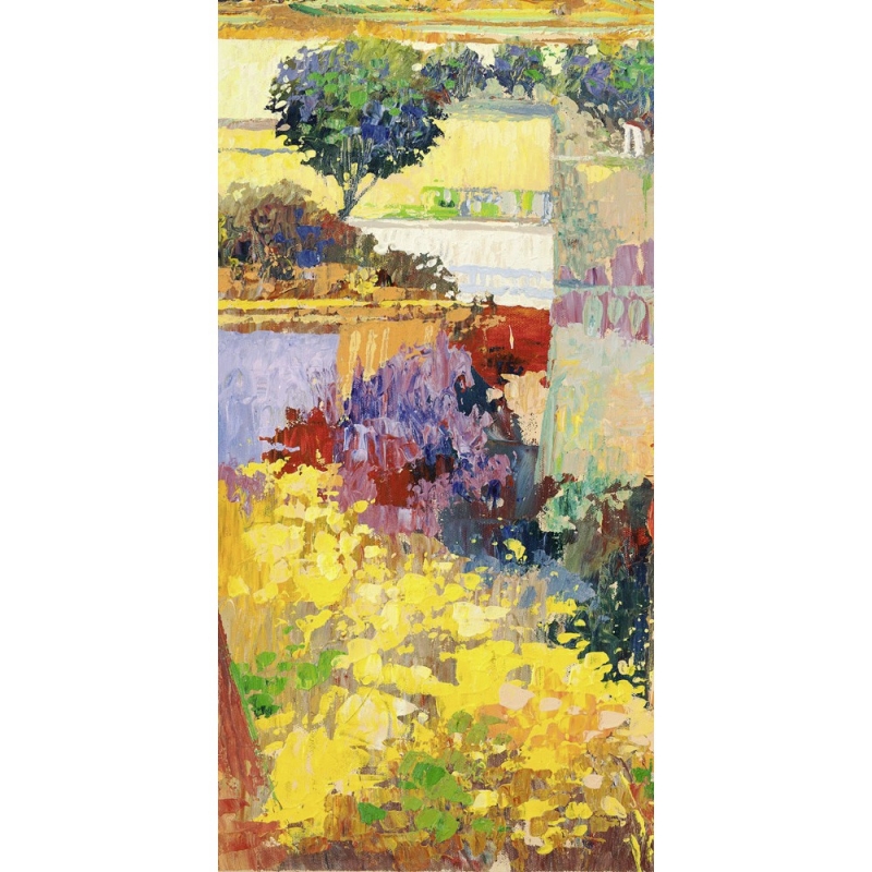 Cuadros de paisajes de campo en canvas. Florio, Color del campo II