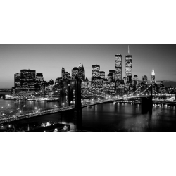 Cuadro en canvas, poster New York. Brooklyn Bridge, New York