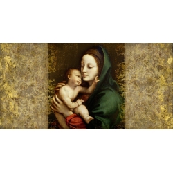 Quadro, stampa su tela. Simon Roux, Vergine Maria (Scuola Italiana)