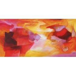 Cuadro abstracto moderno en canvas. Teo Vals Perelli, Ipanema