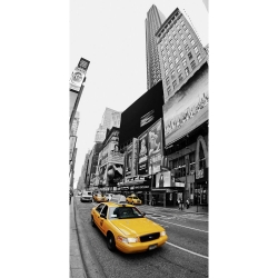 Quadro, stampa su tela. Ratsenskiy, Taxi in Times Square, New York