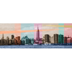 Wall art print and canvas. Big City Photos, Sound of a City