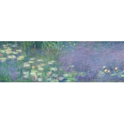 Wall art print and canvas. Claude Monet, Morning (detail I)