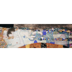 Tableau sur toile. Gustav Klimt, Les trois âges de la femme (détail)