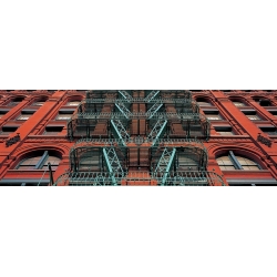 Quadro, stampa su tela. Berenholtz, The Puck Building Façade, Soho, New York