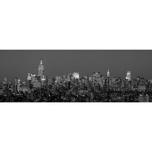 Cuadro en canvas, poster New York. Manhattan Skyline (detalle)