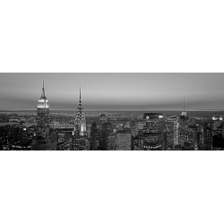 Leinwandbilder. Berenholtz, Manhattan bei Sonnenuntergang, New York