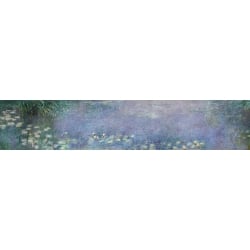 Wall art print and canvas. Claude Monet, The Water Lilies - Morning
