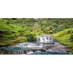 Wall art print and canvas. Waterfall in Santa Rosa de Cabal, Colombia (detail)