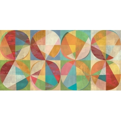 Cuadro abstracto geometrico en canvas. Kaj Rama, Visual Ephemerides I