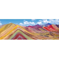 Tableau sur toile. Vinicunca Rainbow Mountain, Peru