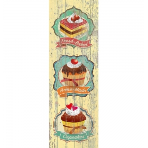 Wall art print and canvas. Skip Teller, Fresh-Baked Cupcakes