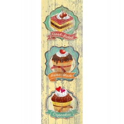 Wall art print and canvas. Skip Teller, Fresh-Baked Cupcakes