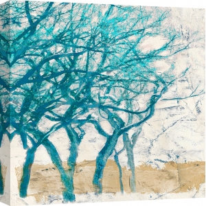 Cuadro árbol en canvas. Alessio Aprile, Turquoise Trees I