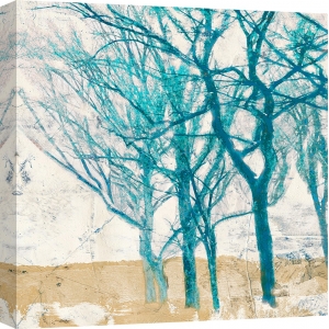 Wall art print and canvas. Alessio Aprile, Turquoise Trees II