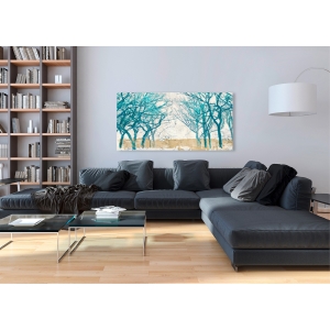 Wall art print and canvas. Alessio Aprile, Turquoise Trees