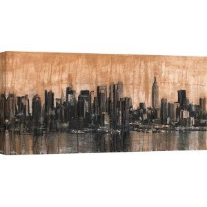 Tableau sur toile. Dario Moschetta, NYC Skyline 1