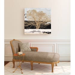 Wall art print and canvas. Alessio Aprile, Golden Tree (detail)