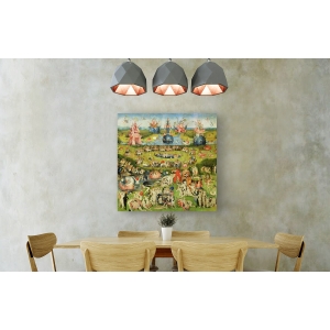Wall art print and canvas. Hieronymus Bosch, The Garden of Earthly Delights II