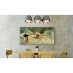 Wall art print and canvas. George Hendrik Breitner, Reclining nude