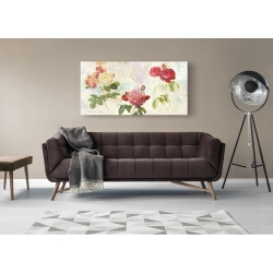 Wall art print and canvas. Eric Chestier, Redouté's Roses 2.0