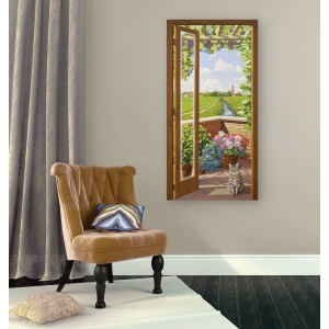 Wall art print and canvas. Andrea Del Missier, Window on the countryside