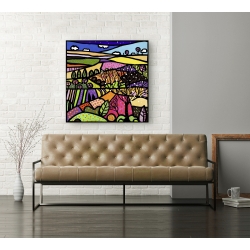 Wall art print and canvas. Wallas, The scent of colors