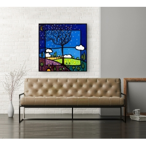 Wall art print and canvas. Wallas, Dream in Spring