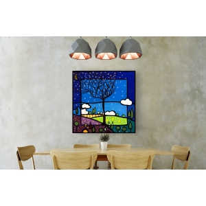 Wall art print and canvas. Wallas, Dream in Spring