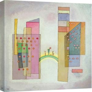Leinwandbilder. Wassily Kandinsky, The Bridge