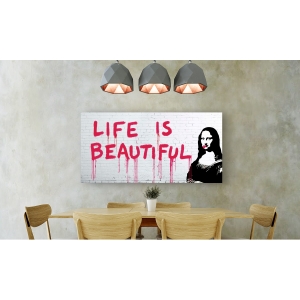 Tableau sur toile. Masterfunk Collective, Life is beautiful